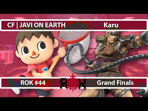JAVI ON EARTH (Villager) vs Karu (Simon, Bayonetta) - ROK Esports Smash Ultimate #44 - Grand Finals