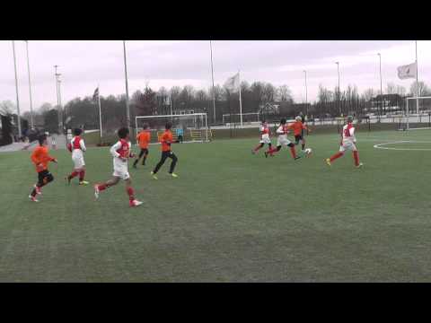 16 maart 2013 VV De Meern E5 - UVV E4 com 5-7 Doelpunt Lenadro, assist Mehmet