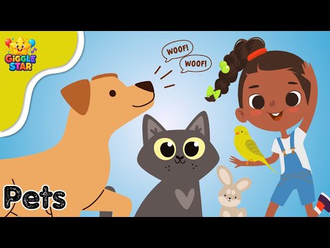 This Is My Pet 🐶🐱 | Pet Animal Song for Kids | Easy Nursery Rhyme | Giggle Star