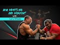 Larry Wheels and Sangram Chougule Arm Wrestling | Deadlift and Workout Session
