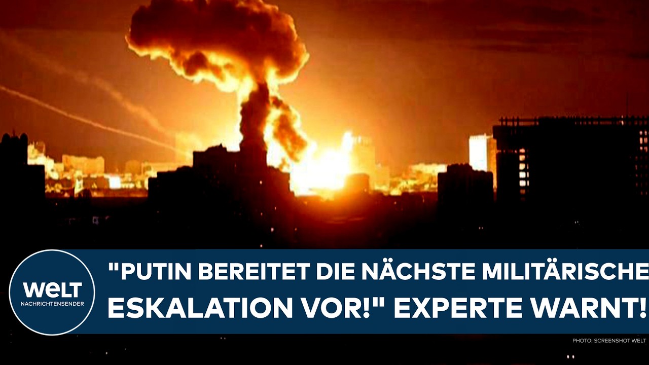 UKRAINE-KRIEG: Experte! "Das ist eine weitere Eskalation dieses brutalen Angriffskrieges Russlands!"