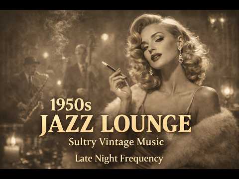 1950s Jazz Lounge – Relaxing Vintage Music | Late Night Frequency