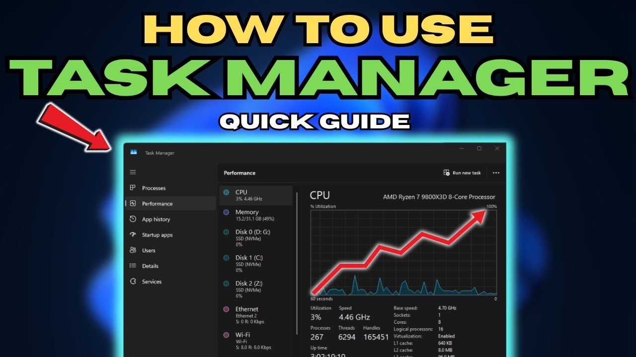 Thumbnail for How To Use Windows 11 25H2 Task Manager