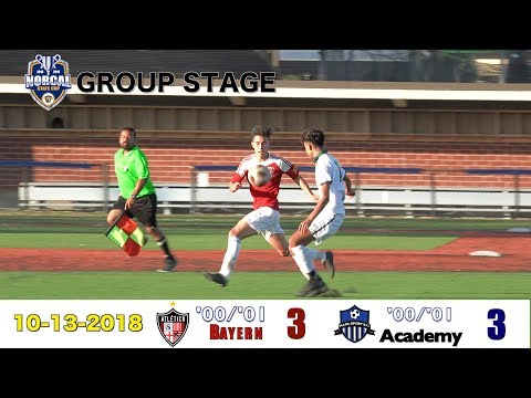 2018 10 13 State Cup ASR Bayern v Napa Academy