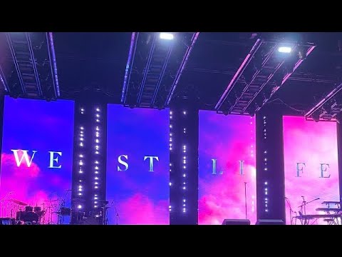 Westlife wild dreams tour Cardiff