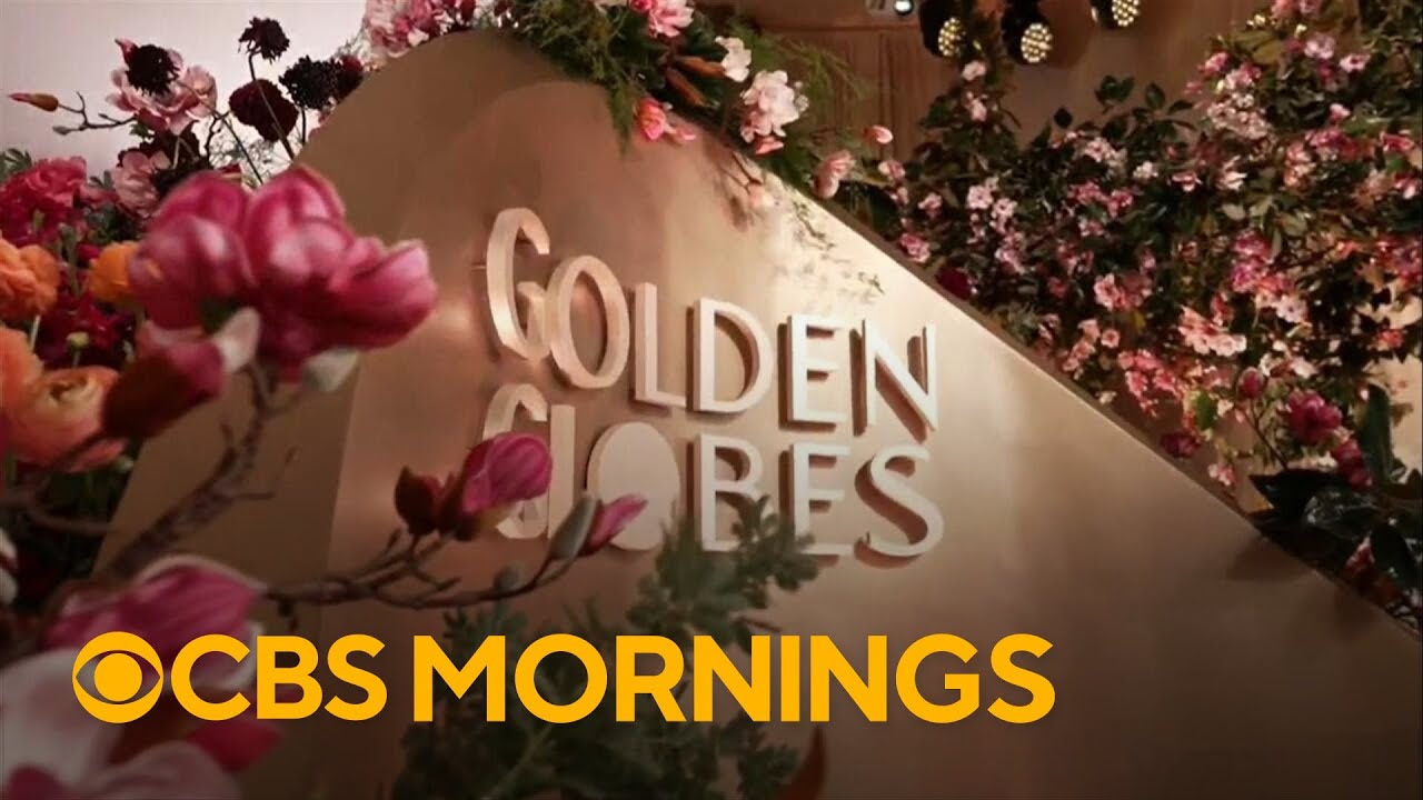 Behind-the-scenes from the red carpet at the Golden Globes