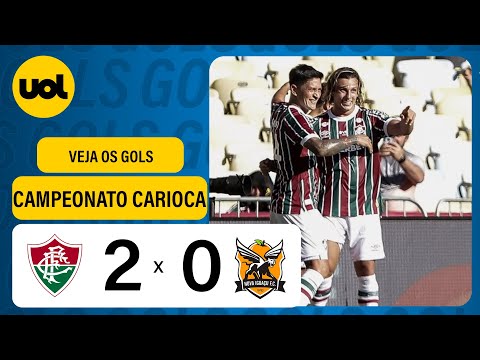 FLUMINENSE 2 X 0 NOVA IGUAÇU:  CAMPEONATO CARIOCA 2025, VEJA OS GOLS!