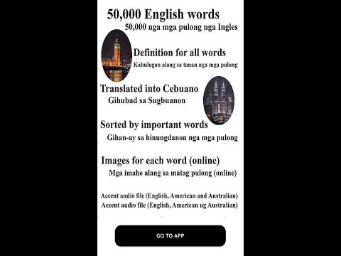 English cebuano dictionary video thumbnail