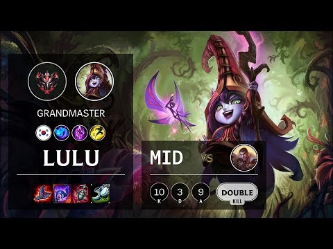 Lulu Mid vs Jayce - KR Grandmaster Patch 10.9