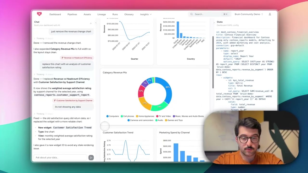 Build Dashboards with an AI Agent