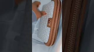 Unboxing Michael Kors side pack bag 🤎