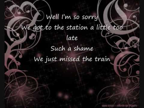 Kelly Clarkson- Just Missed The Train with Lyrics