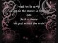 Kelly Clarkson- Just Missed The Train with Lyrics
