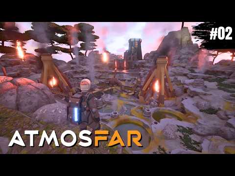 ATMOSFAR 🚁 02: Von Insel zu Insel für den Treibstoff | Angezockt! | Gameplay Deutsch