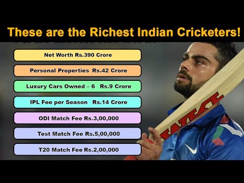 These are the Richest Billionaire Indian Cricketers! These are the Richest Billionaire Indian Cricketers!