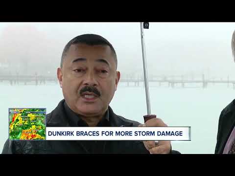 Dunkirk braces for more storm damage