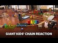 Giant Kids' RUBE GOLDBERG Machine! | Kids Invent Stuff