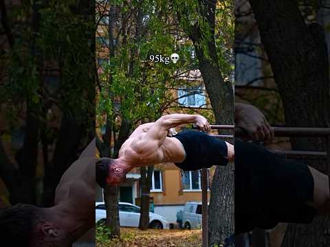66kg vs 95kg calisthenics transformation