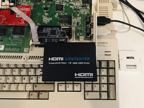 Review: HDMI Converter from Composite Amiga 600
