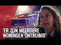 Grote brand in keuken van restaurant in Oost