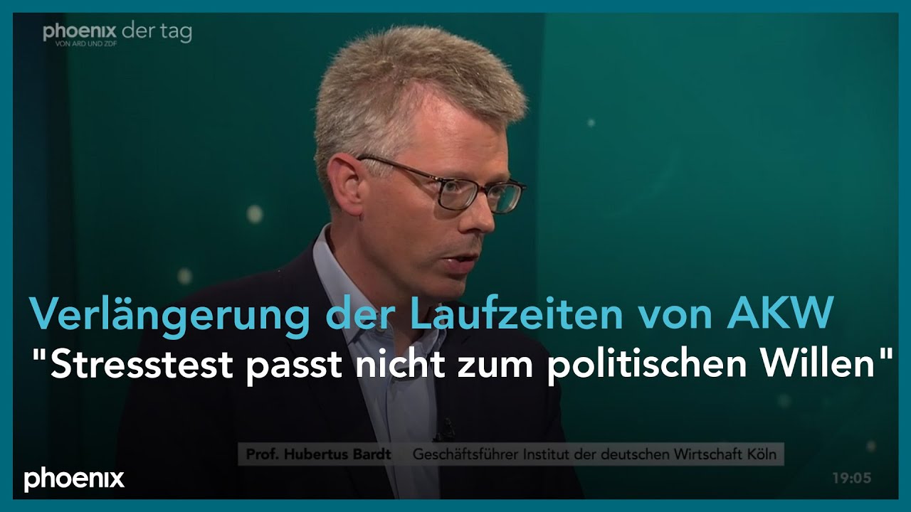Stromversorgung: Hubertus Bardt zum Stresstest am 05.09.22