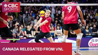 Canadian men's volleyball team relegated after VNL loss to Cuba