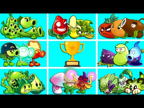 Tournament 8 Best Team Plants - Who Will Win? - PvZ 2 Team Plant Vs Team Plant