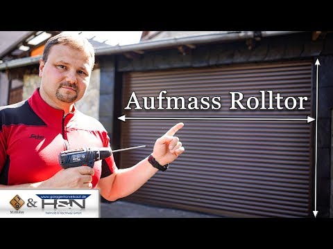 How to correctly measure and order a roller door / Garage door sales de