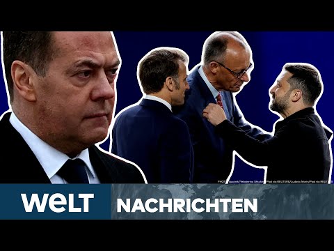 PUTINS KRIEG: "In den Hintern schieben!" Knallhart! So reagiert Moskau auf Europas Plan! I STREAM