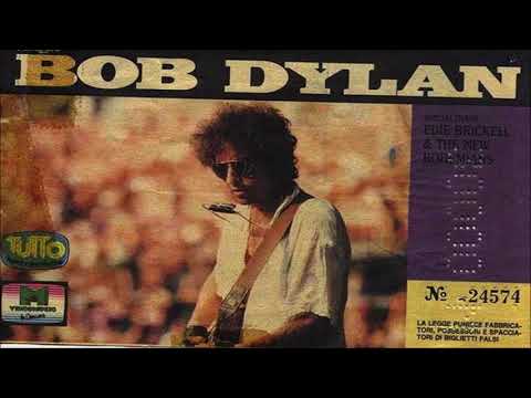 Bob Dylan 1989 Tour Of Europe - Pala Trussardi Milano, Milan Italy 19 June 1989