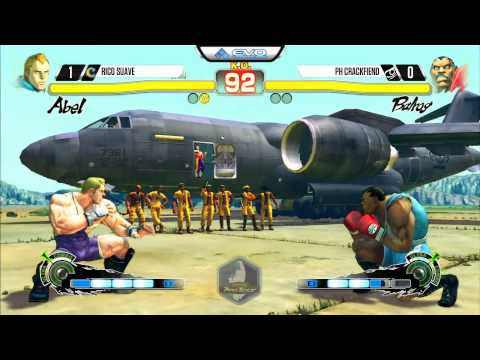 Rico Suave (Abel) vs PH Crackfiend (Balrog) - EVO 2015 USF4 Pools - 720p/60fps