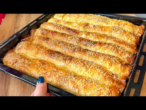 BUREK NIJE RAVAN - PITA SA SIROM OD GOTOVIH KORA 🧀 CHEESE PIE