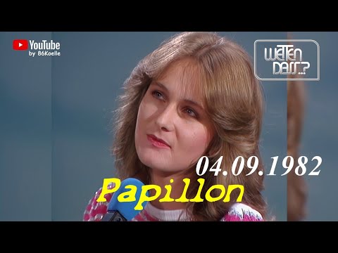 Nicole - Papillon (Wetten Dass .. ? 04.09.1982)