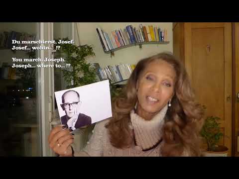 Carlos Drummond de Andrade "José" By Andrea Brown - with Deutsch/English subtitles