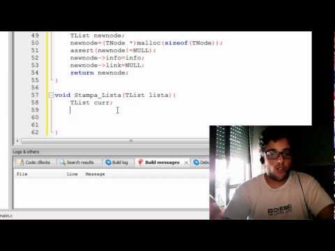 C 35 Liste Parte 2 Crea Lista Stampa Lista Leggi Info