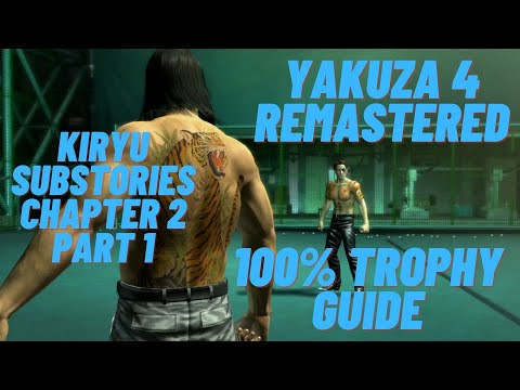 Substories Kiryu Chapter 2 Part 1 - Yakuza 4 Remastered 100% Trophy Guide
