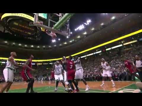 LeBron James on Fire vs Celtics in Game 6 (2012 East Finals)