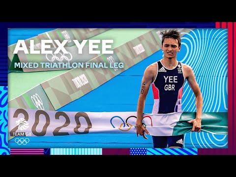 Alex Yee WINS GOLD! 🥇 | Final Leg In Tokyo 2020 Mixed Triathlon  | Team GB