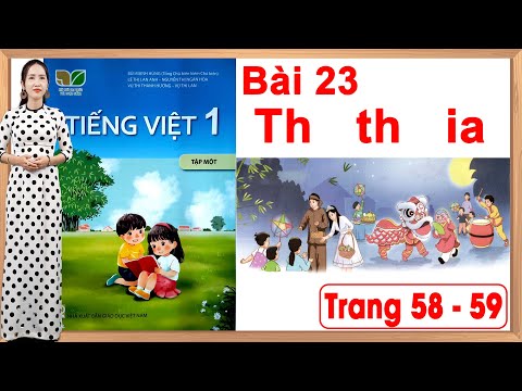 Tiếng việt lớp 1 kết nối tri thức bài 23