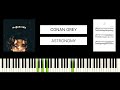 Conan Gray - Astronomy (BEST PIANO TUTORIAL & COVER)