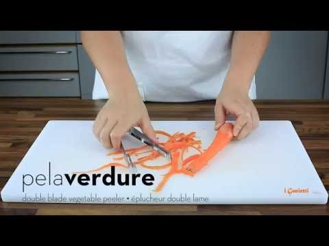 GEN102 - PELAVERDURA DOPPIA LAMA - DOUBLE BLADE PEELER - I GENIETTI