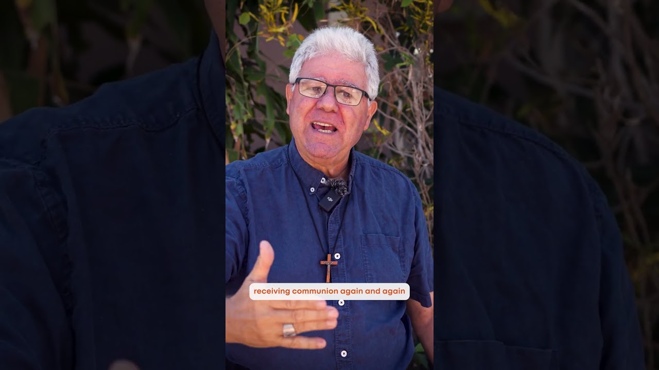 First Confirmation? Bishop Charles Clears it up for Michael from Tiwi Island