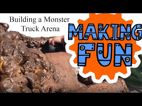 Building a Backyard Monster Truck Arena