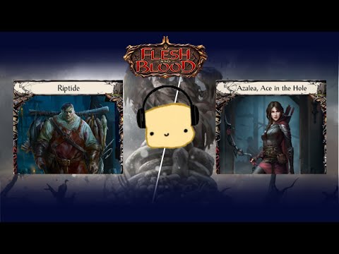 Newbie play Flesh and Blood TCG Blitz [Deck: Azalea] ... RIPTIDE?!! - Day 42
