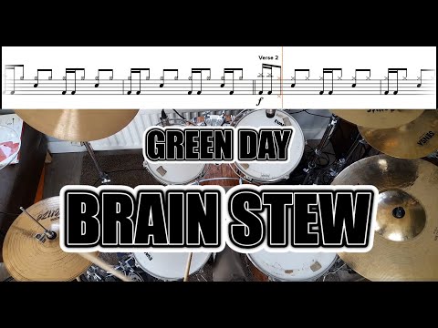 Green Day - Brain Stew - Drum Cover With SHEET MUSIC