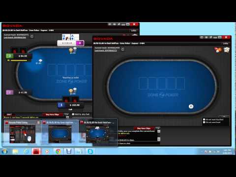 Gage Brown 100NL HU cash and 100NL Zone Bovada
