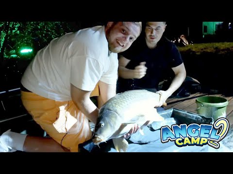 Trymacs fängt seinen ersten Karpfen! 😱 | Angelcamp 2