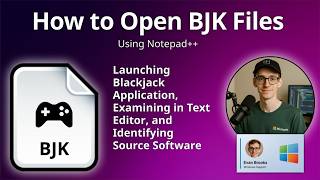 How to Open BJK Files (Blackjack Game Data)