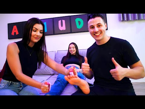 Foot Tickling Challenge with Two Girl New 2024!