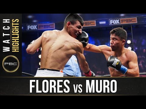 Flores vs Muro HIGHLIGHTS: April 20, 2021 | PBC on FS1